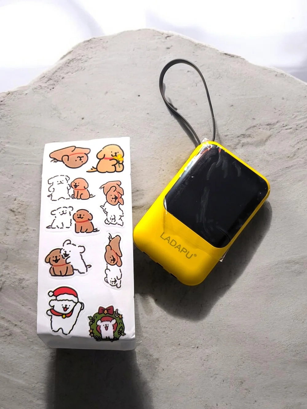 Power bank 10000mAh Yellow Portable Electronic Device